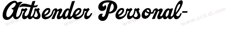 Artsender Personal字体转换